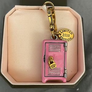 Limited edition juicy couture locker charm NWT
